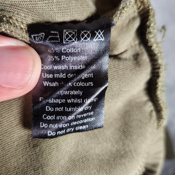 Alphalete Activewear‎ Joggers Men's Medium 28X28 Army Green Cotton - Picture 14 of 16